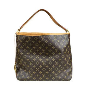 Louis Vuitton Delightful Monogram Shoulder Bag Canvas Brown